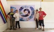 The Cultural Wall of the Thai Home Completed