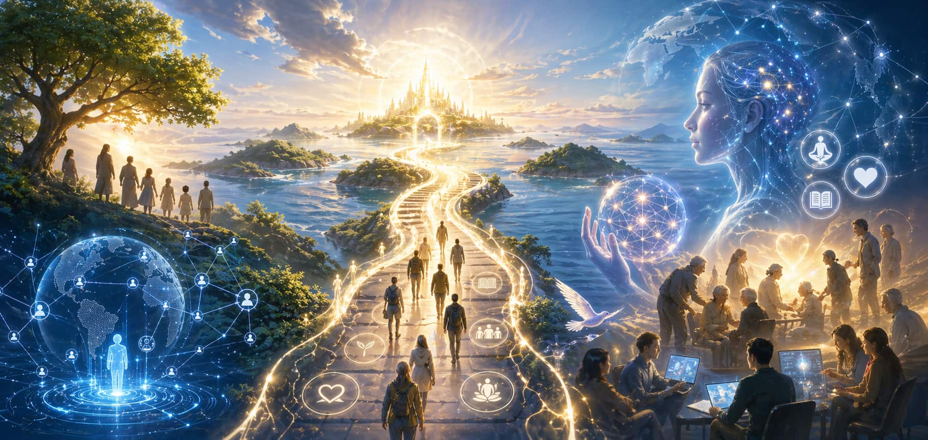 AI-Driven Governance in Civilization 3.0: Precision connection and smart spiritual guidance by Lifec ...